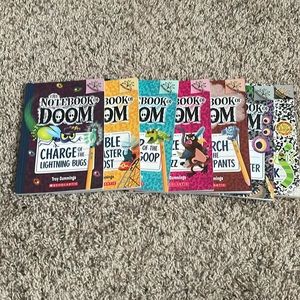 The Notebook of Doom books 8-13 and special edition Monster Notebook